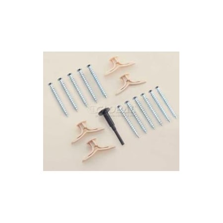 Rubbermaid Rubbermaid 3S05 FastTrack Garage Hardware Kit For Fastrack Rail 1784975